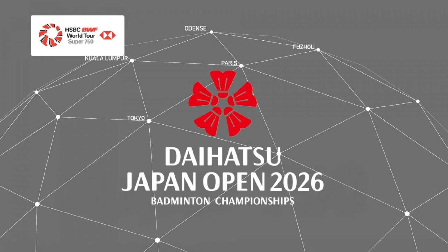 Nhà tại trợ cho giải japan open là Daihatsu